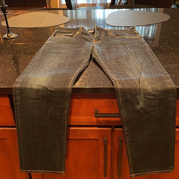 AG Adriano Goldschmied Dark Rinse Jeans! The Matchbox Slim Slim Straight. - Picture 6 of 6